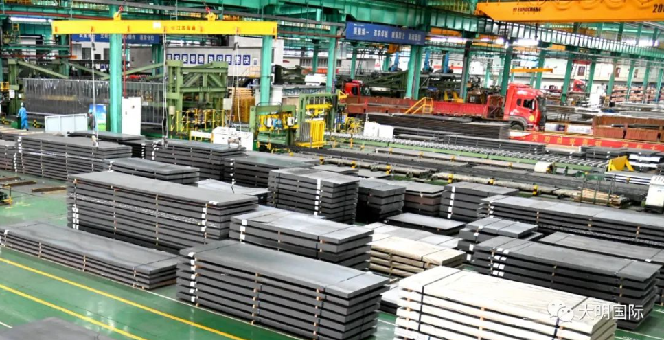 The annual sales volume of carbon steel of Daming Jingjiang Processing Center exceeded 1 million tons, setting a new record!