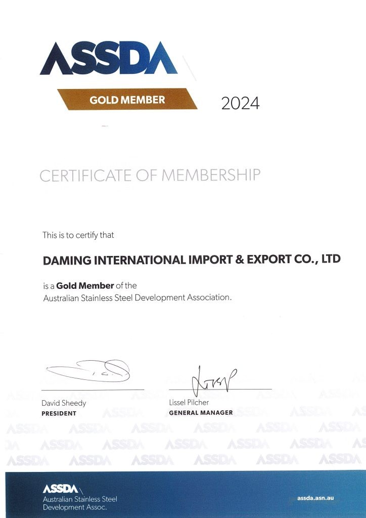 Daming Wins Gold Member Title from ASSDA