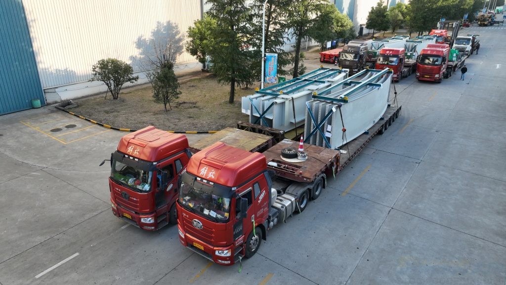 Thickener Shipped by Daming Heavy Industry to Mesto's South American Customer Thickener Shipped by Daming Heavy Industry to Mesto's South American Customer