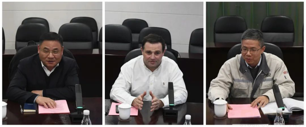 Reunión de Daming con CRRC y Anemoi