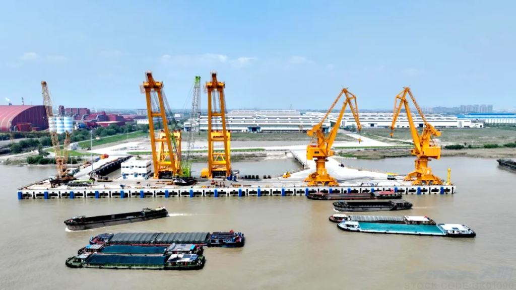 Daming Yangtze Fluss Hafen Terminal Daming Yangtze Fluss Hafen Terminal