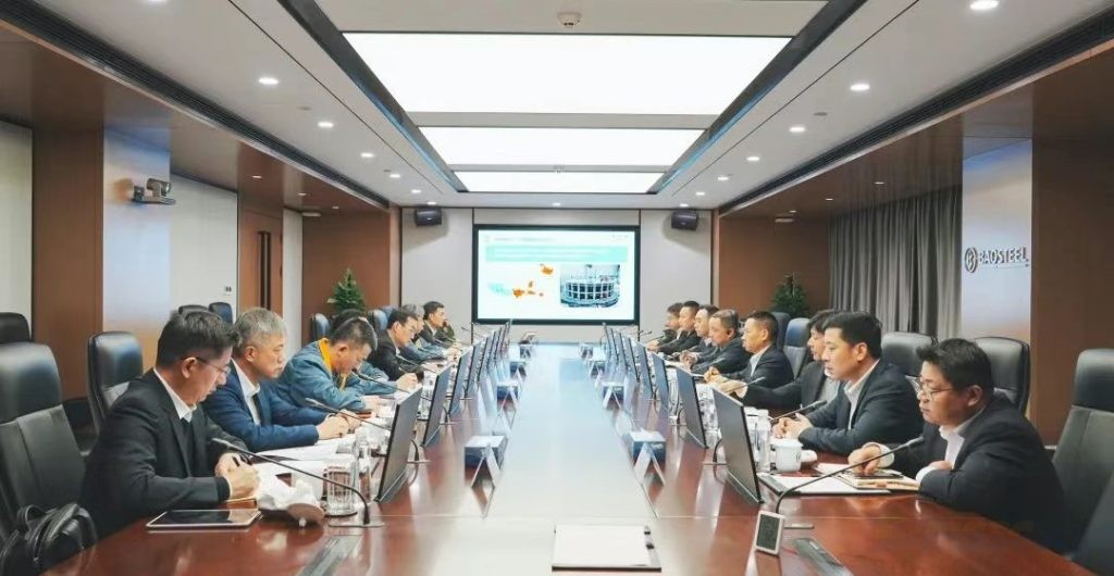 Společnost Daming International navštívila společnost Baosteel