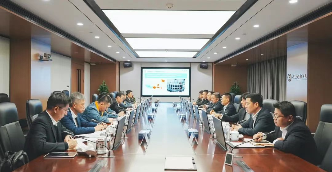 Společnost Daming International navštívila společnost Baosteel