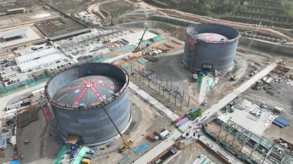 Daming provided 7000 tons of 9 Nickel steel
