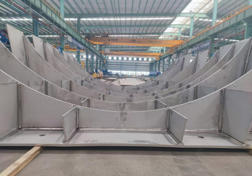 Daming Delivers Tank Saddle Project with Efficiency