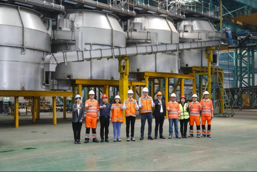 Senior Vice President of Metso Visits Daming