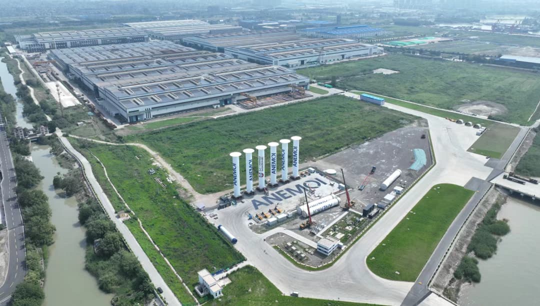 Anemoi Launches Rotor Sail Production Facility in Daming Jiangjiang Manufacturing Base
