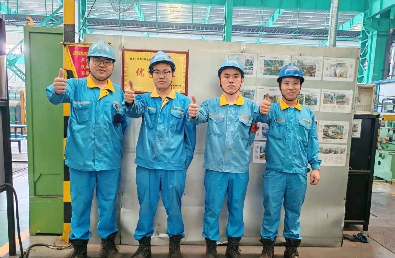 Daming Cold Rolled Slitting D Production Team