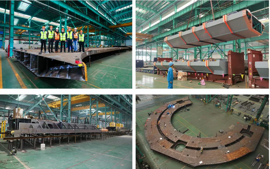 Daming Fabricates the Overall S960 High strenght Steel Structure Daming Fabricates the Overall S960 High strenght Steel Structure