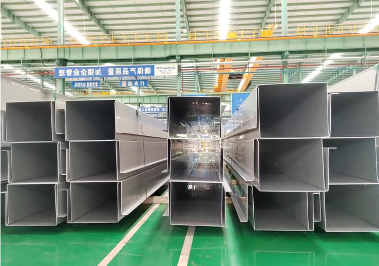 Custom Stainless Steel Gutters Fabricated By Daming Custom Stainless Steel Gutters Fabricated By Daming