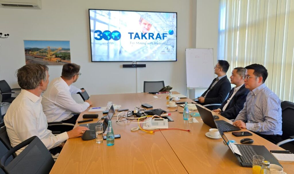 Daming Visits TAKRAF HQ