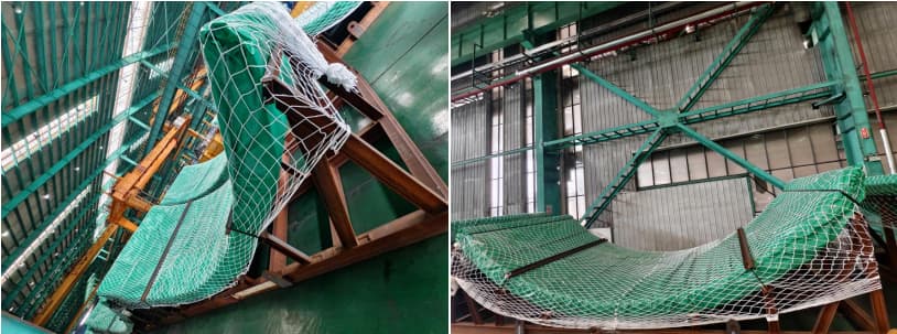 Steel Plates Packaged for Shipment