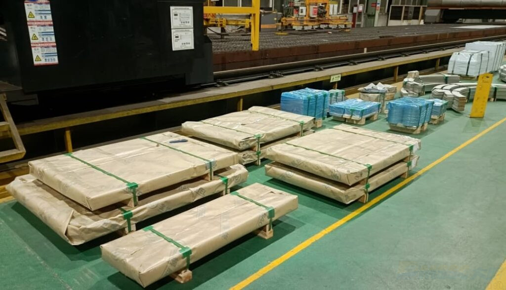 Precision Cut Steel Plates from Daming Ready for Shipment