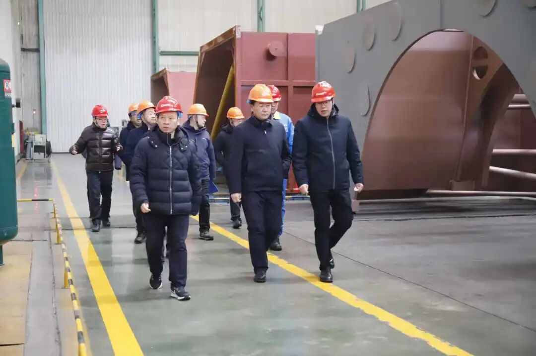 Jinduicheng Molybdenum Visits Daming Energy Equipment Workshop