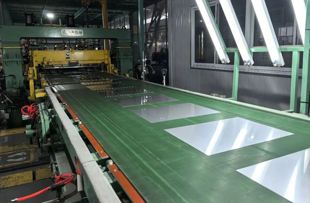 Wuxi Damings Cut to length Steel Line