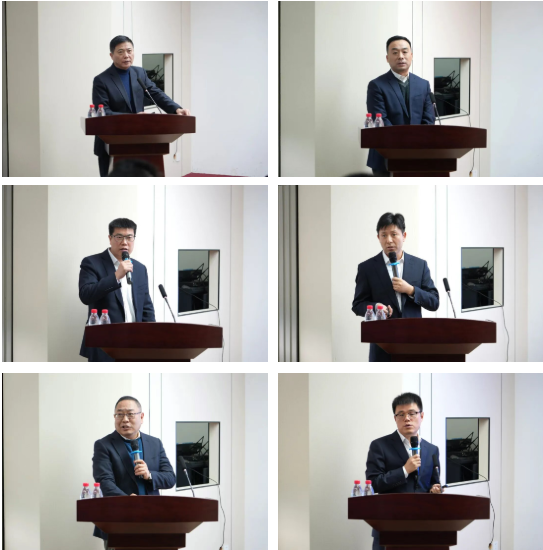 Leaders from Various Lines Giving Annual Reports Leaders from Various Lines Giving Annual Reports