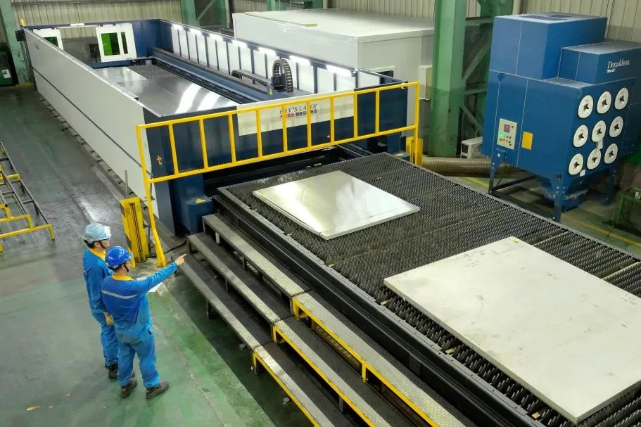 Another 60kW Laser Cutting Machine at Daming Set to Go into Production 1