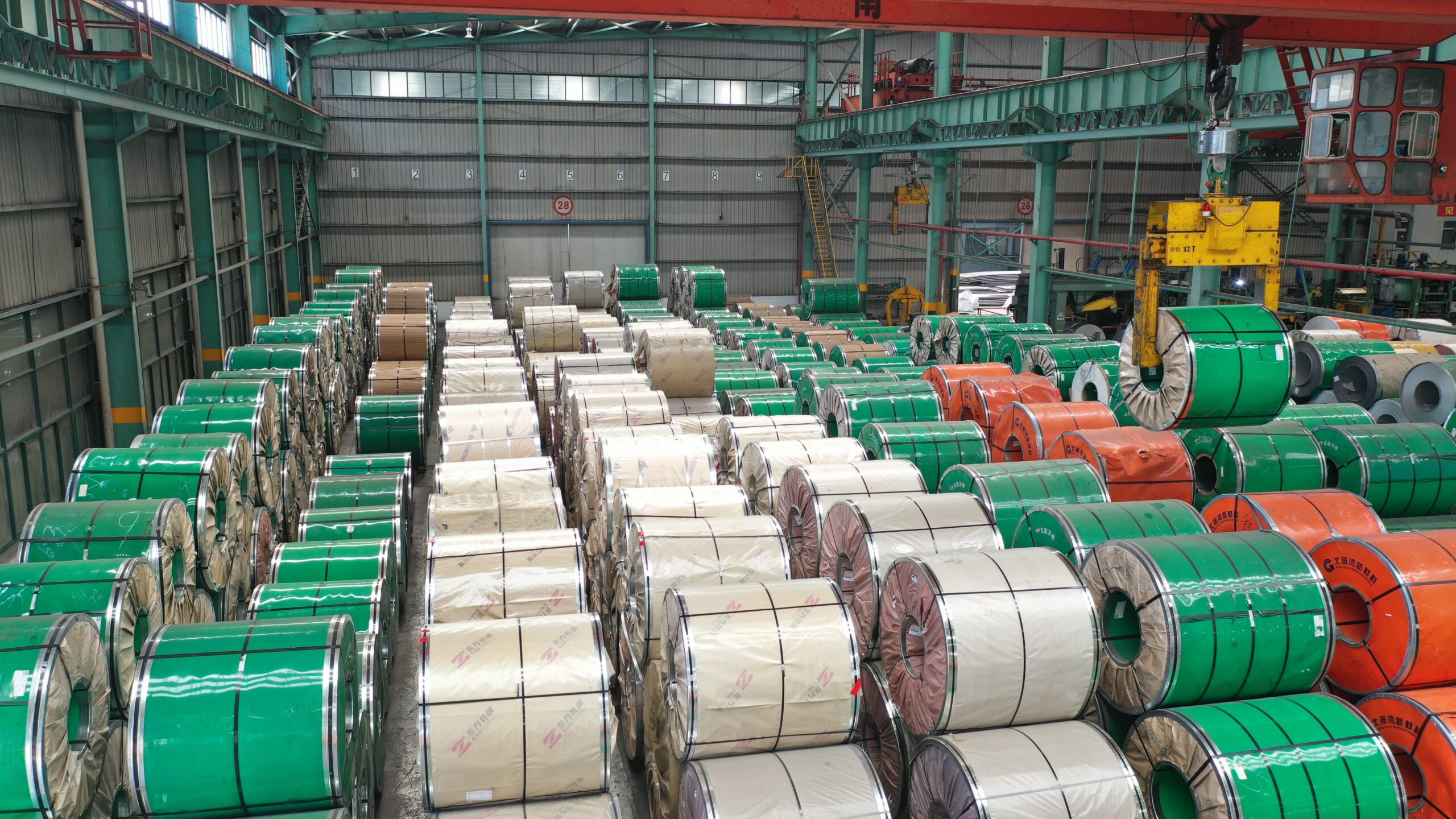 Daming Maintains a Large Inventory of Stainless Steel Coils Daming Maintains a Large Inventory of Stainless Steel Coils