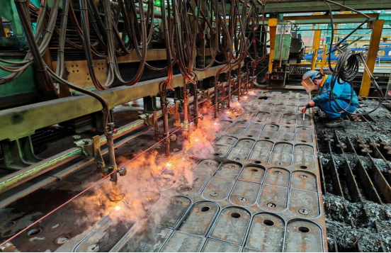 Damings Steel Cutting Production Line