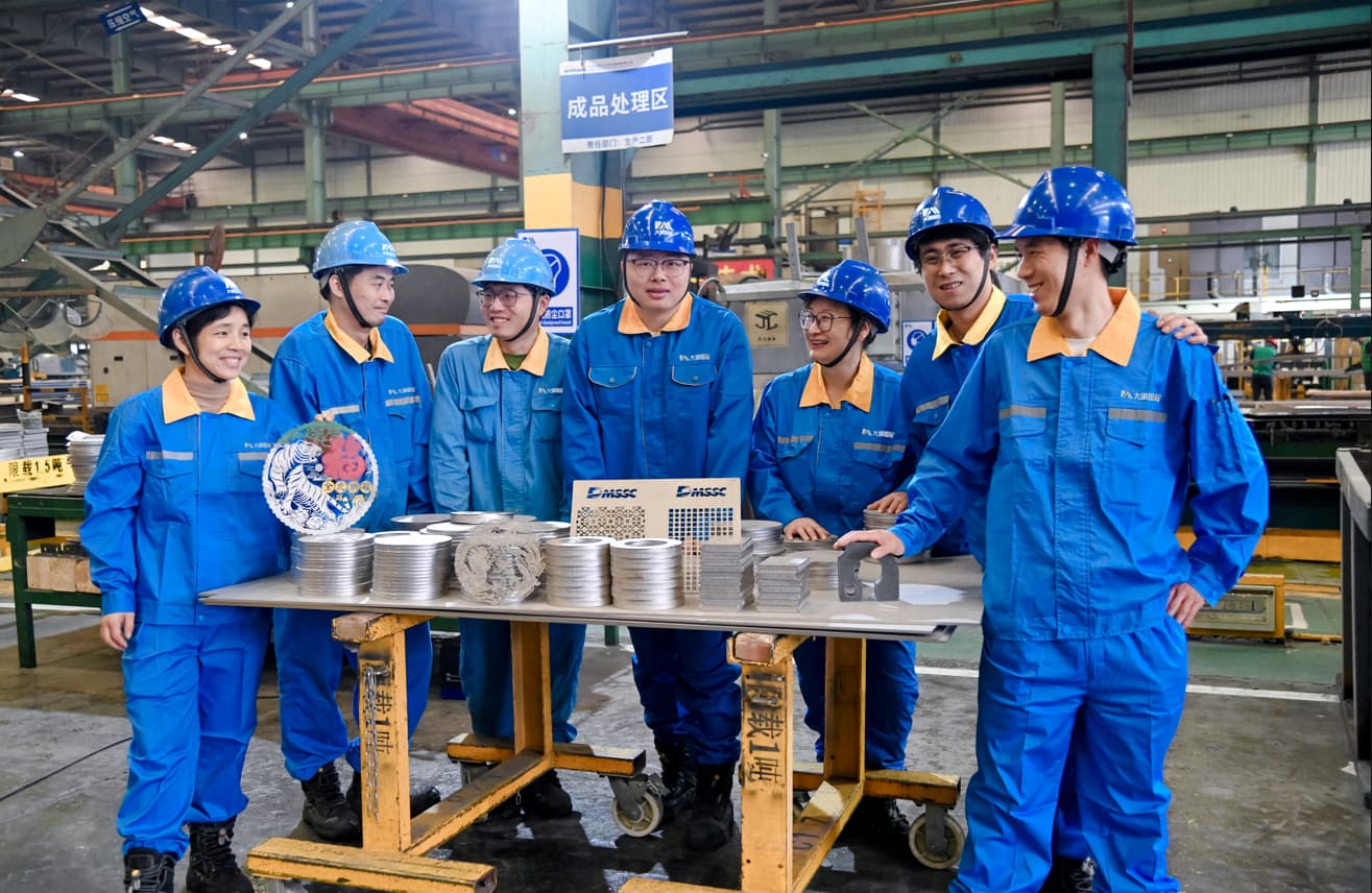 Team C of the Cutting Workshop in Production Department 2 at Jiangsu Daming