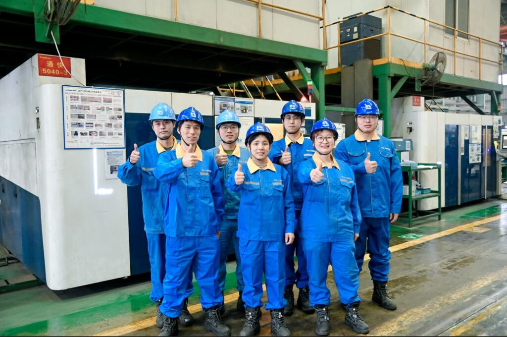 Team C of the Cutting Workshop under Production Department 2 at Jiangsu Daming 2