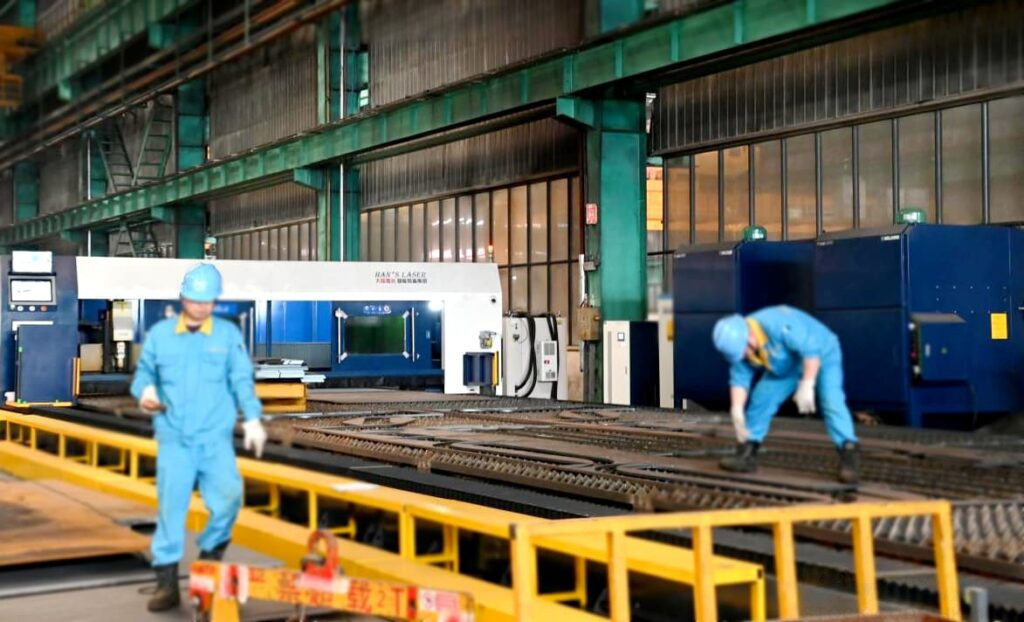 Daming 60KW Cutting Machine Makes Steel Cutting Faster Better More Precise 1