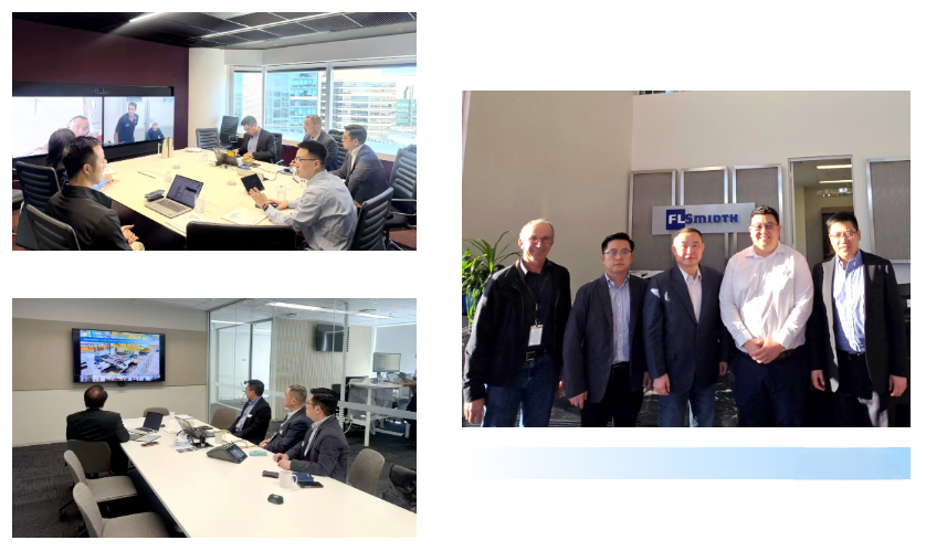 Daming Visits FMG Rio Tinto and FLSmidth