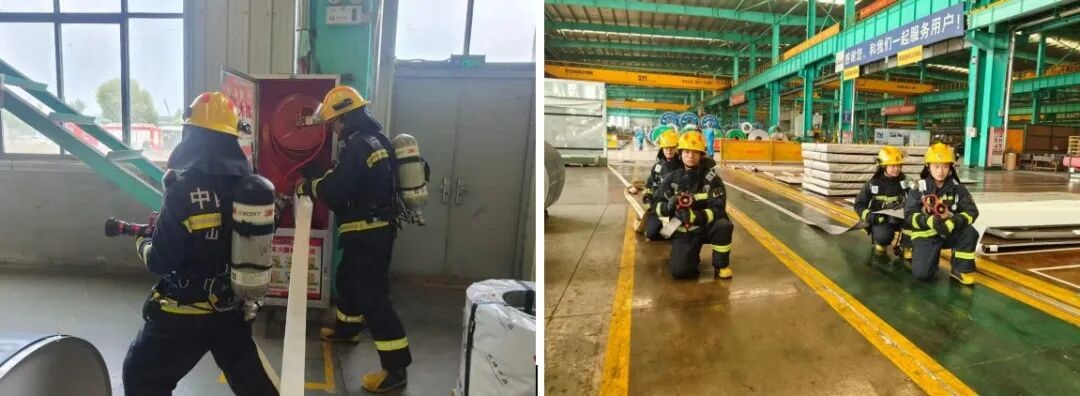 Emergency response training and firefighting drills
