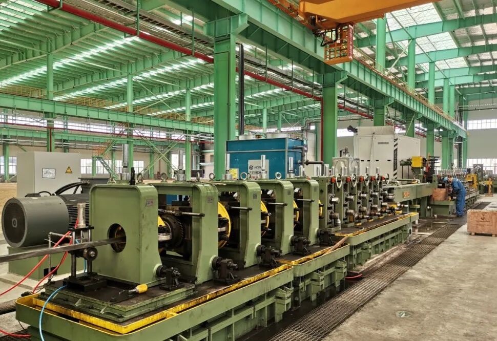 New F60 welded pipe production line New F60 welded pipe production line