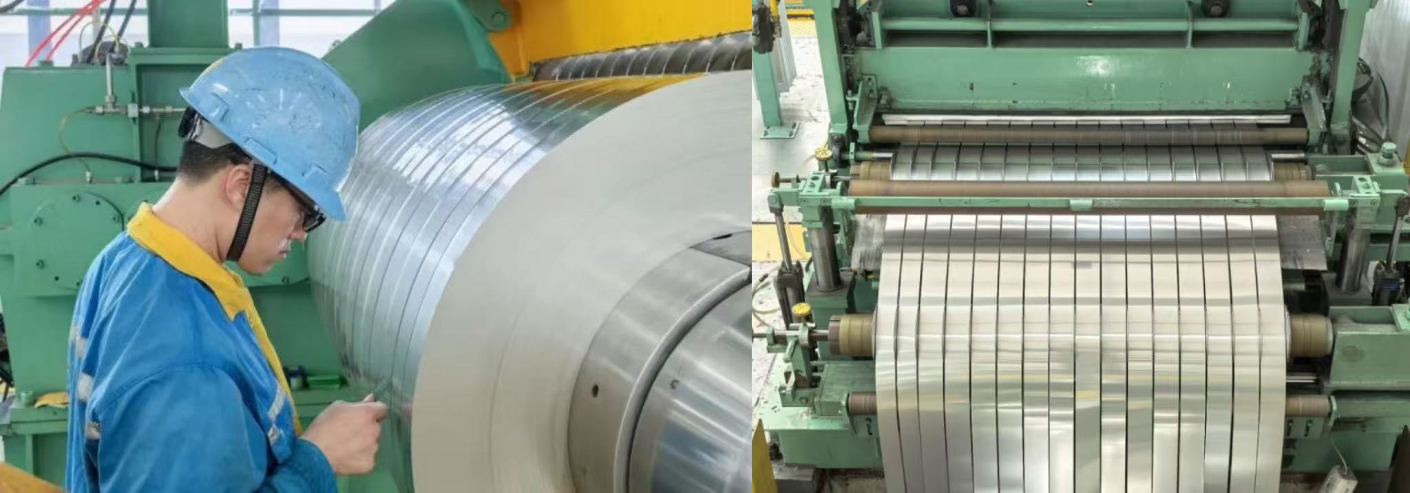 Precision Slitting Operation Supported by Advanced Processing Equipment Precision Slitting Operation Supported by Advanced Processing Equipment