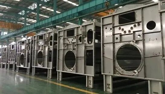 Batch production of textile washing equipment components with consistent quality and precision 1