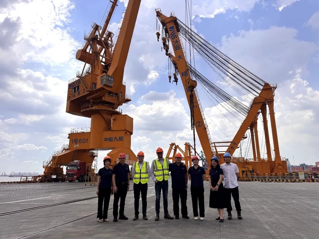 KBS Civmec delegation visits Damings Yangtze River terminal
