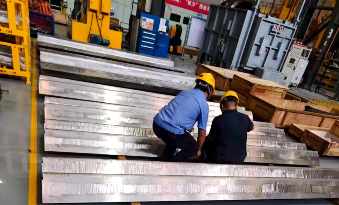 On site handling during precision fabrication