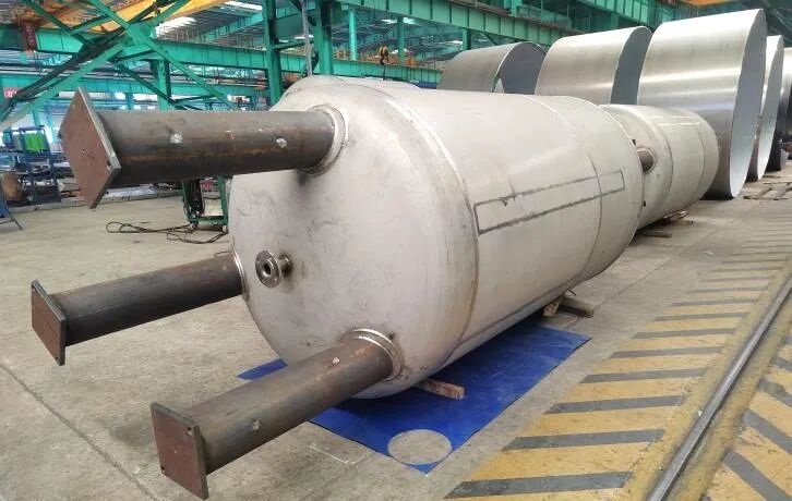 Customized tank fabrication in progress