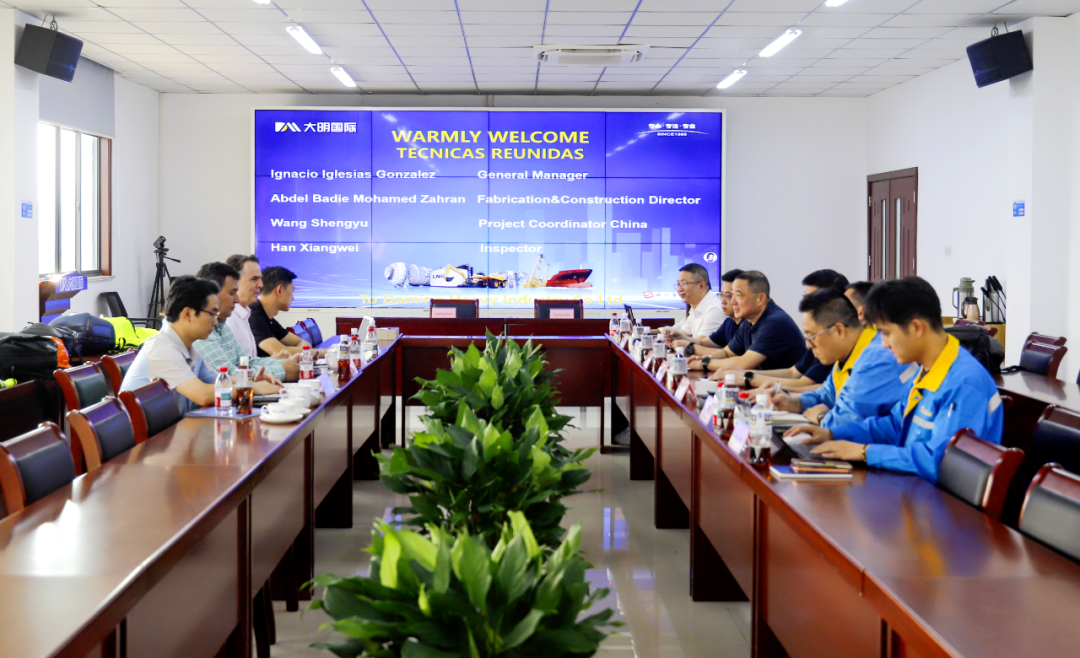 Daming and TR teams discuss future project cooperation