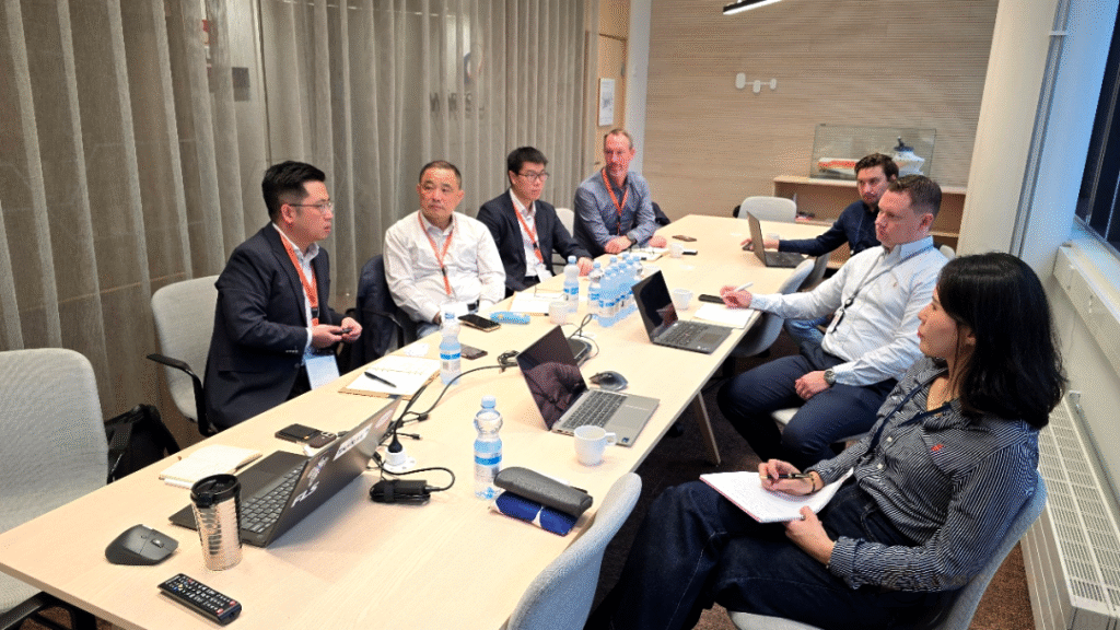 Daming and Wartsila discuss marine fuel systems and cooperation Daming and Wartsila discuss marine fuel systems and cooperation