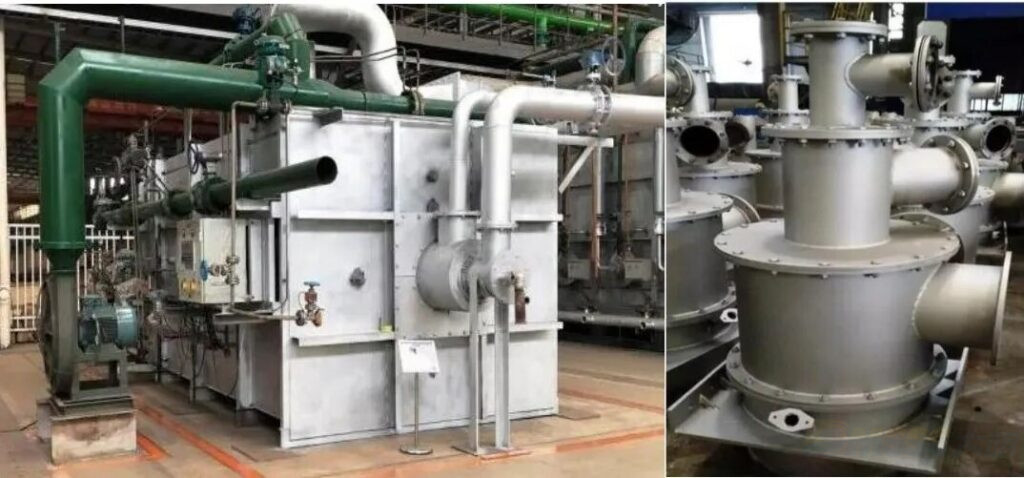 Heat treatment furnace equipment and associated structural components for industrial applications