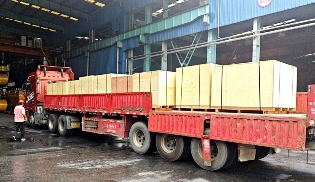 The finished order packed and ready for shipment 1